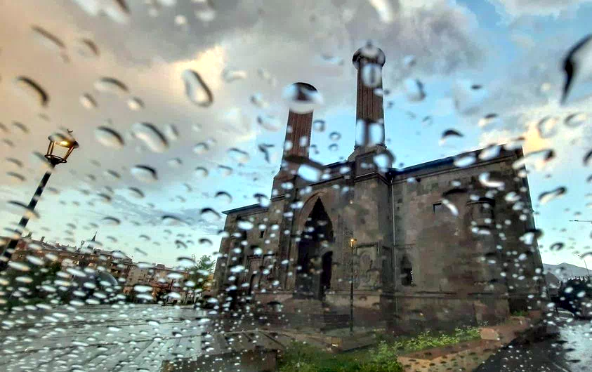 Erzurum’da yağışlı hava etkili olacak