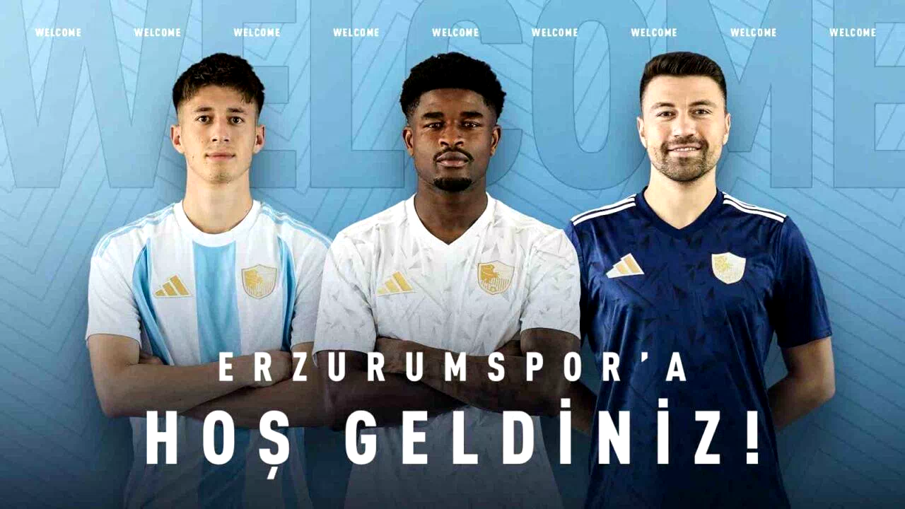 Erzurumspor Mert Önal, Brandon Baiye ve Hüsemettin Yener’le anlaştı