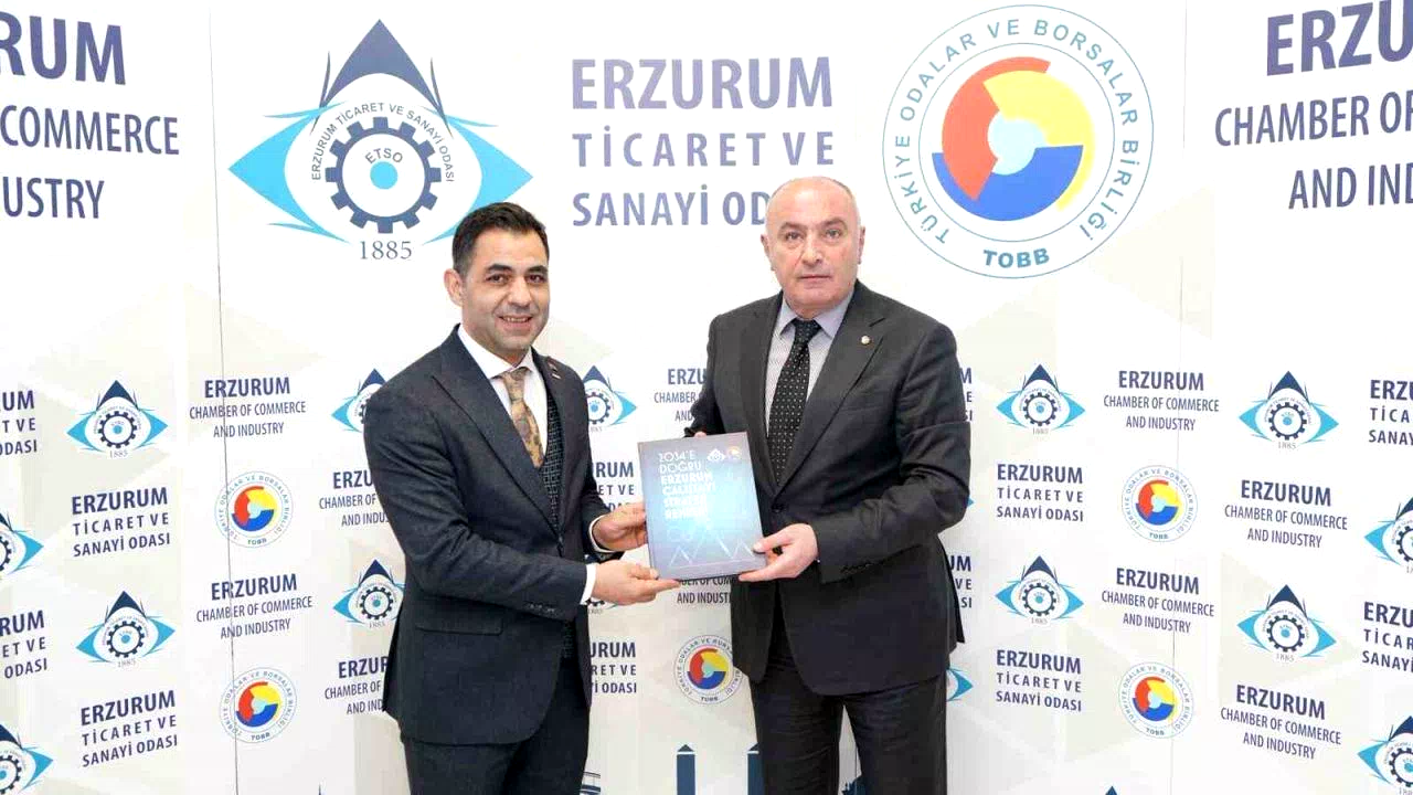 ETSO Başkanı Özakalın, ASKON heyetini ağırladı: Gündem 2. OSB ve Zengezur