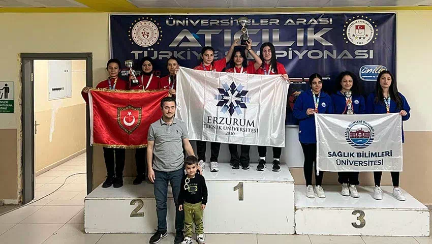 ETÜ Kadın Atıcılık Takımı Türkiye Şampiyonu Oldu!