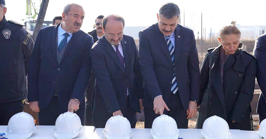 ETÜ Spor Bilimleri Fakültesi’nin yeni hizmet binasının temeli atıldı