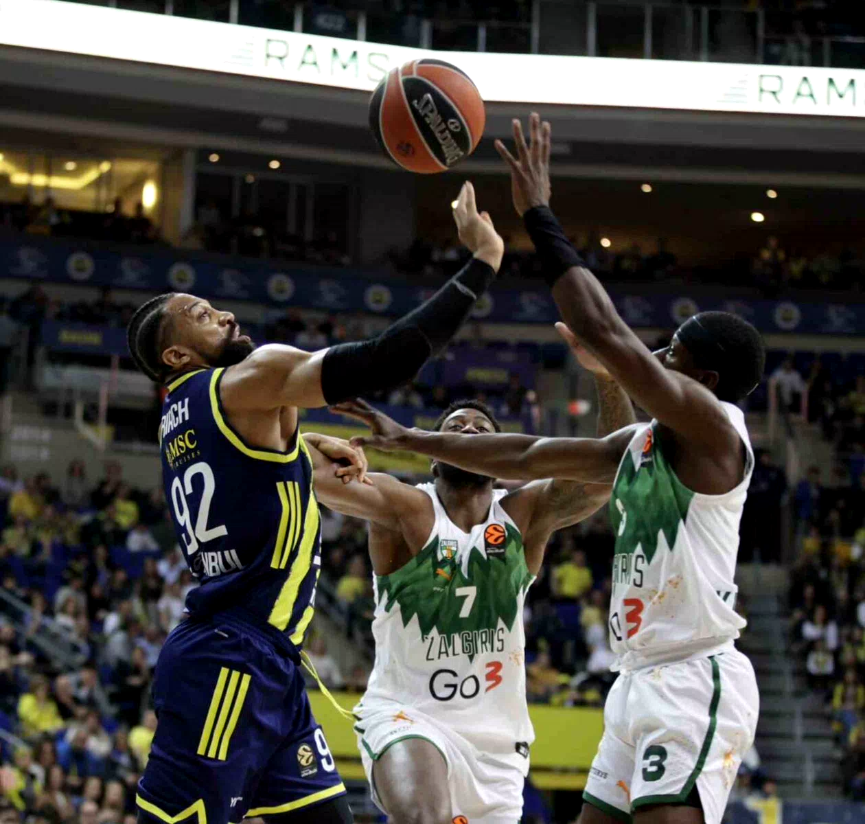 Euroleague: Fenerbahçe: 82 – Zalgiris Kaunas: 92