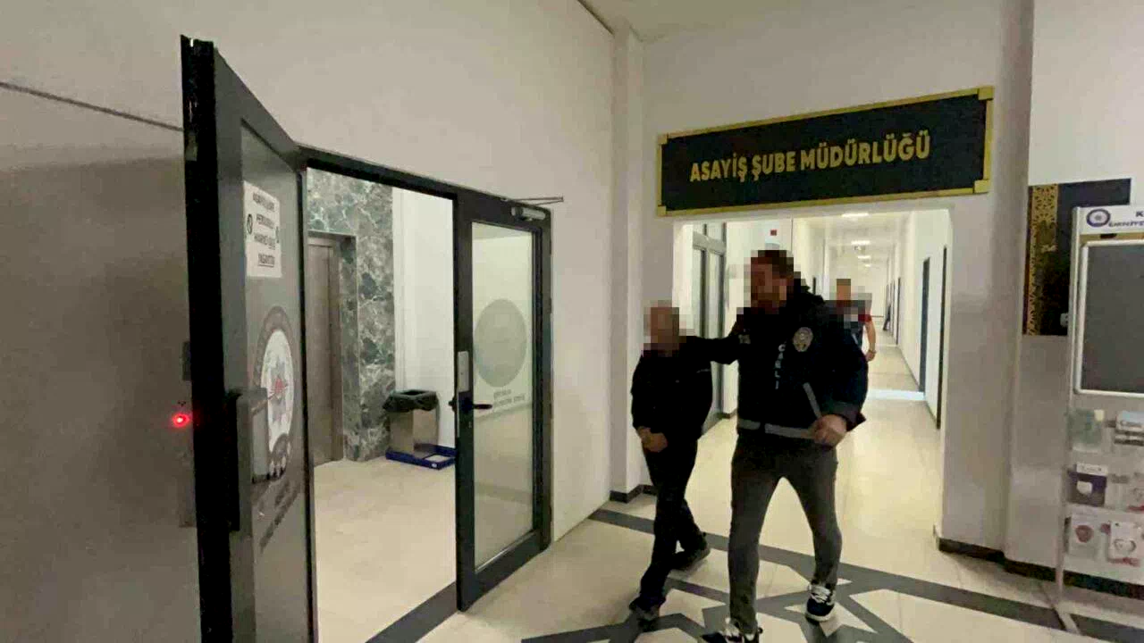 Evlerden hırsızlık yapan şüpheli kiralık araçla kaçarken yakalandı