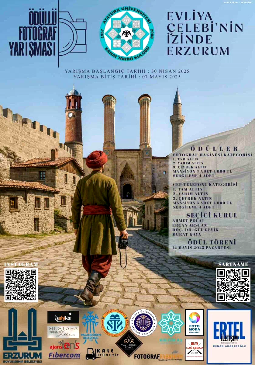 “Evliya Çelebi’nin İzinde Erzurum” Fotoğraf Yarışması