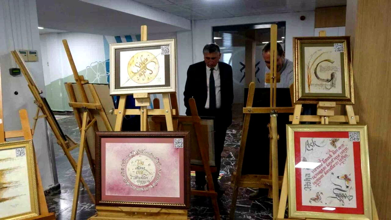 Farabi Hastanesinde Ramazan öncesi anlamlı sergi