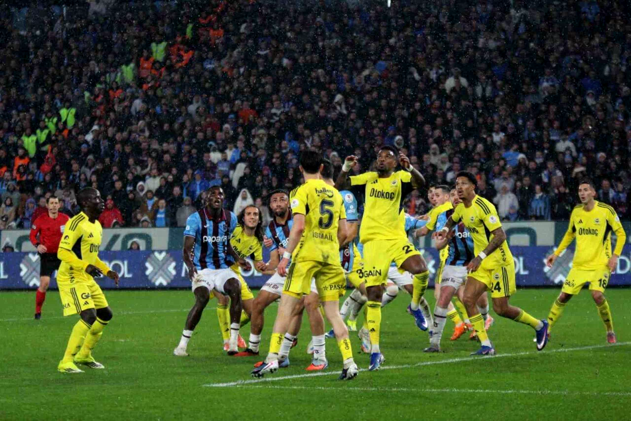 Fenerbahçe’den Trabzonspor’a karşı üst üste 5. galibiyet