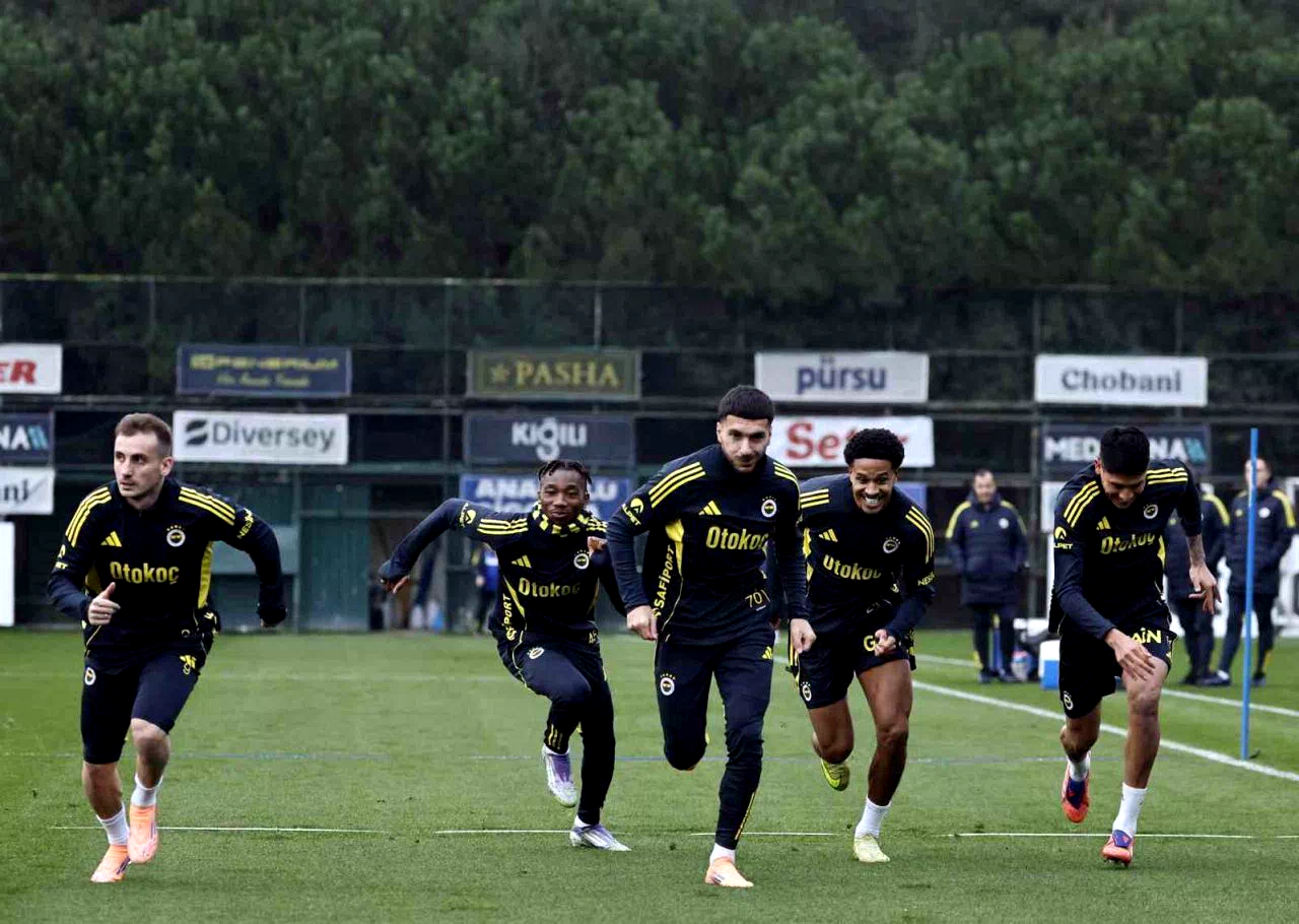 Fenerbahçe, Galatasaray maçı hazırlıklarını tamamladı
