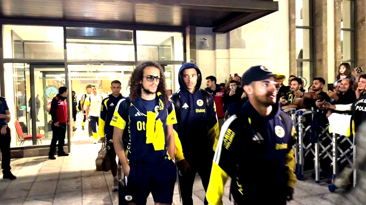 Fenerbahçe kafilesi Rize’de