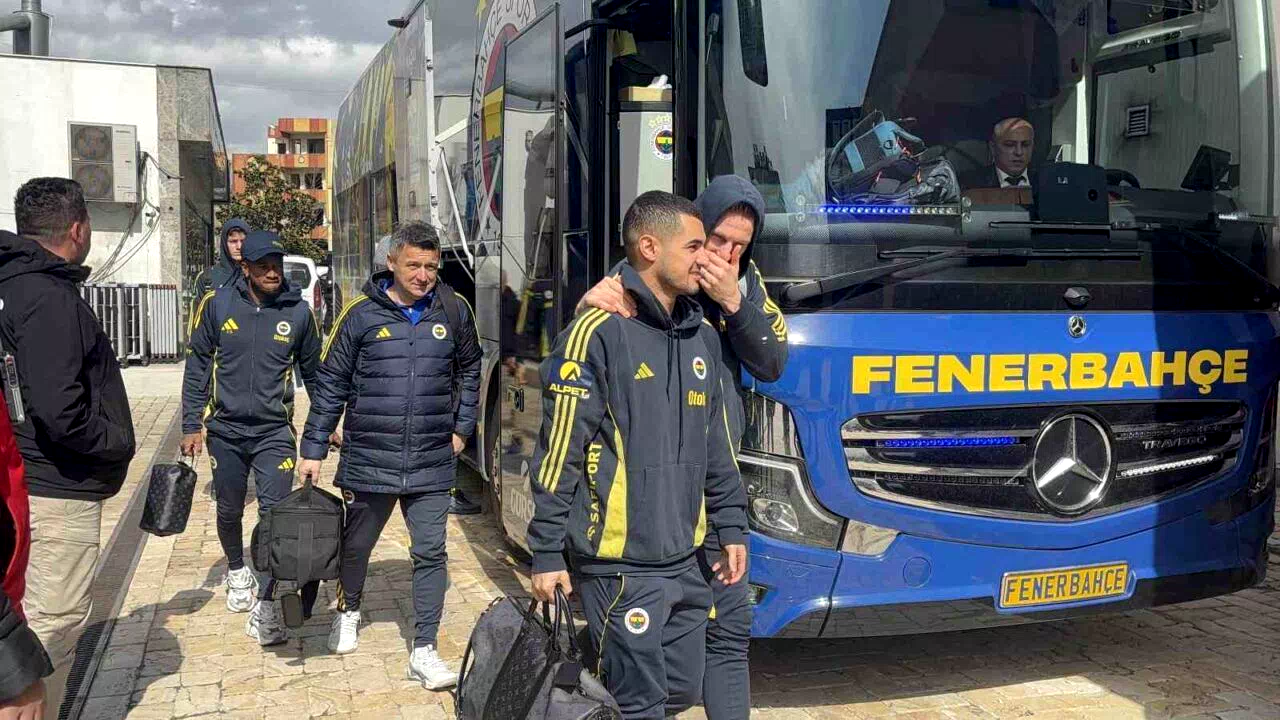 Fenerbahçe, maç günü Gaziantep’e geldi