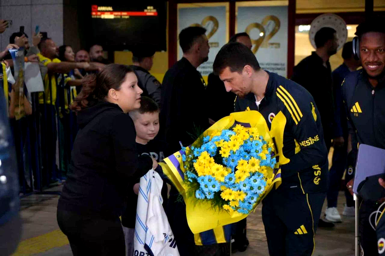 Fenerbahçe’ye Samsun’da coşkulu karşılama