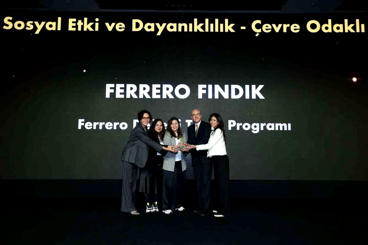 Ferrero Değerli Tarım Programı, iyi tarım uygulamalarıyla “Sürdürülebilir İş Ödülü” aldı