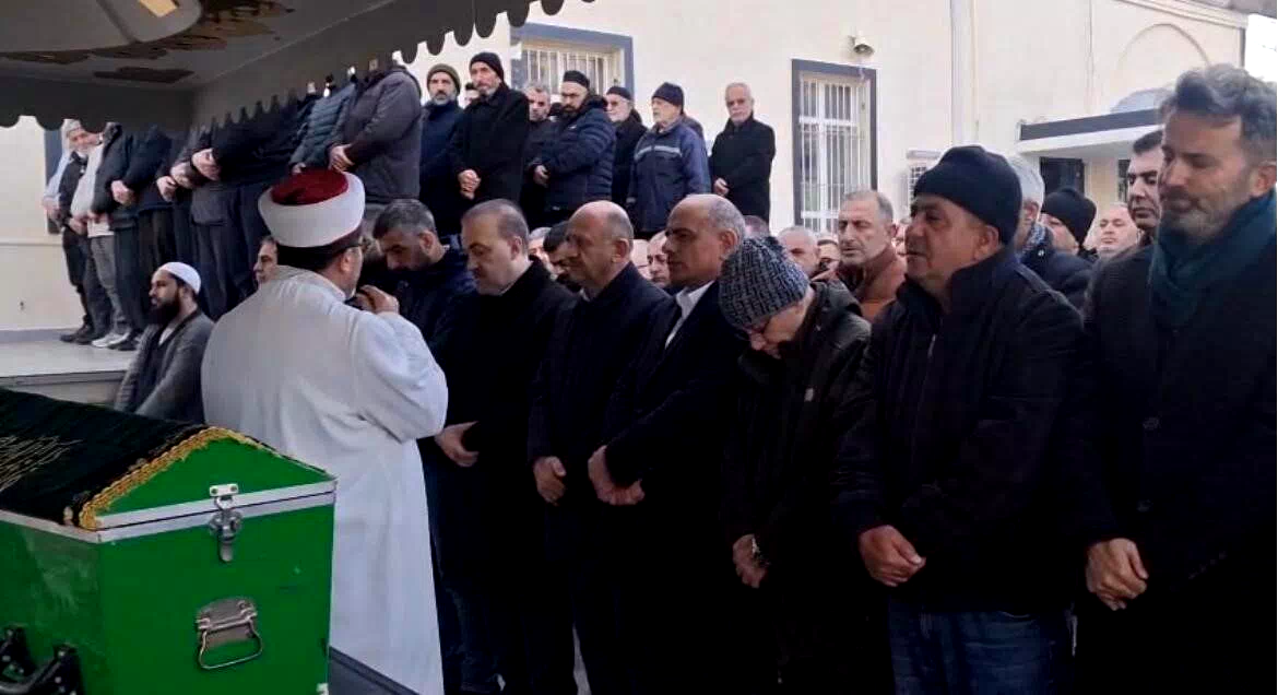 Fikri Işık’ın kuzeni son yolculuğuna uğurlandı