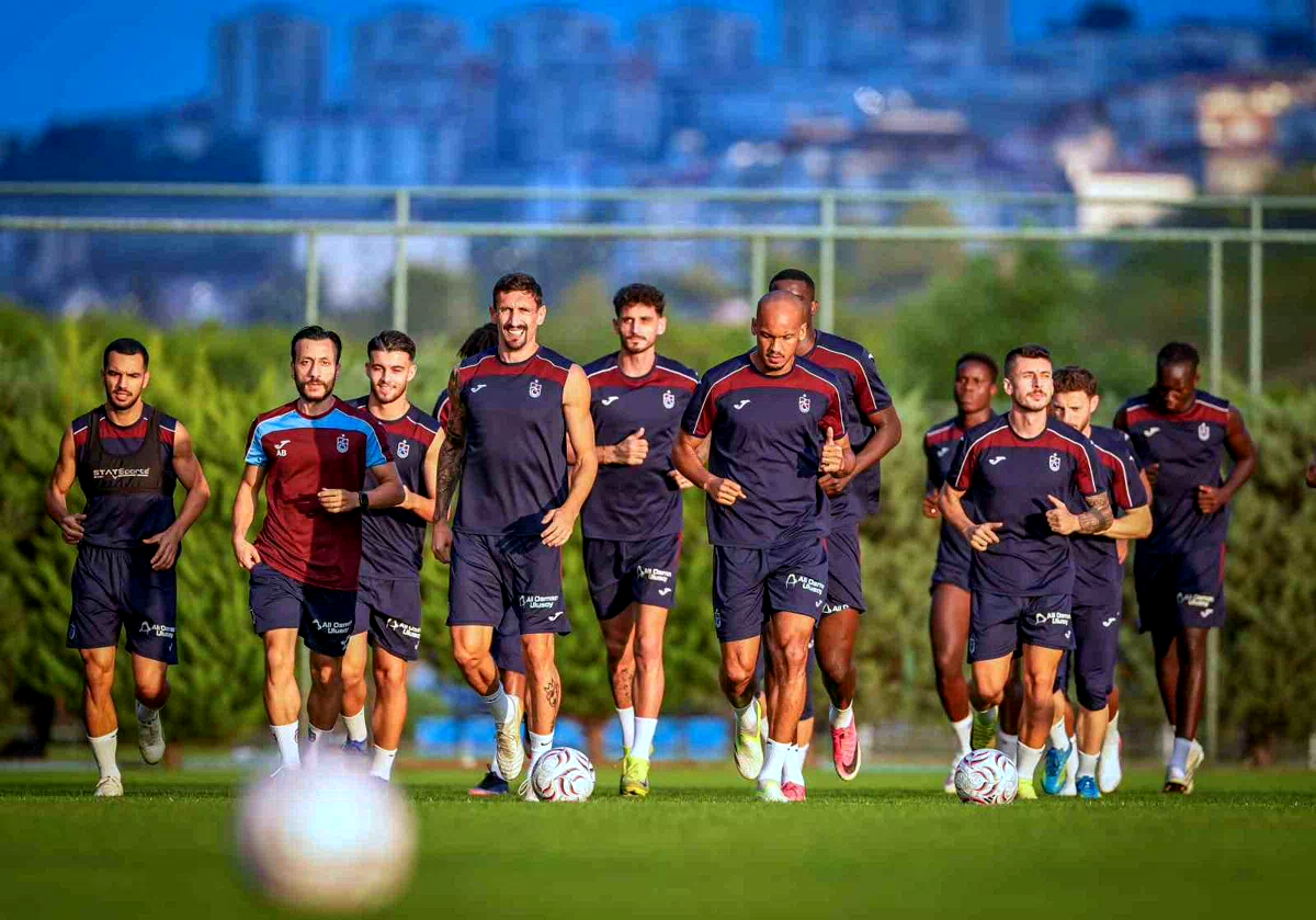 Franculino Dju, Trabzonspor’la ilk antrenmanına çıktı