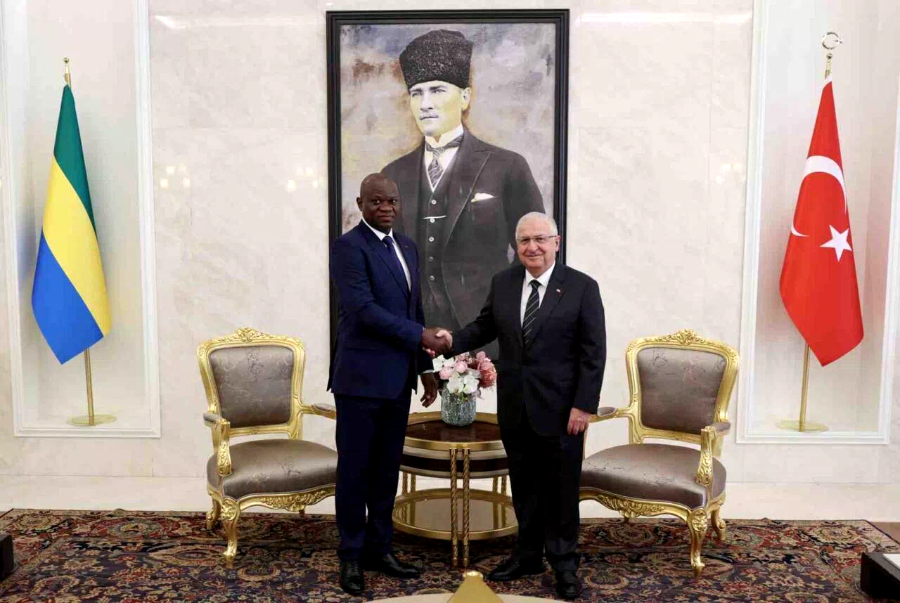 Gabon Cumhurbaşkanı Nguema Ankara’da