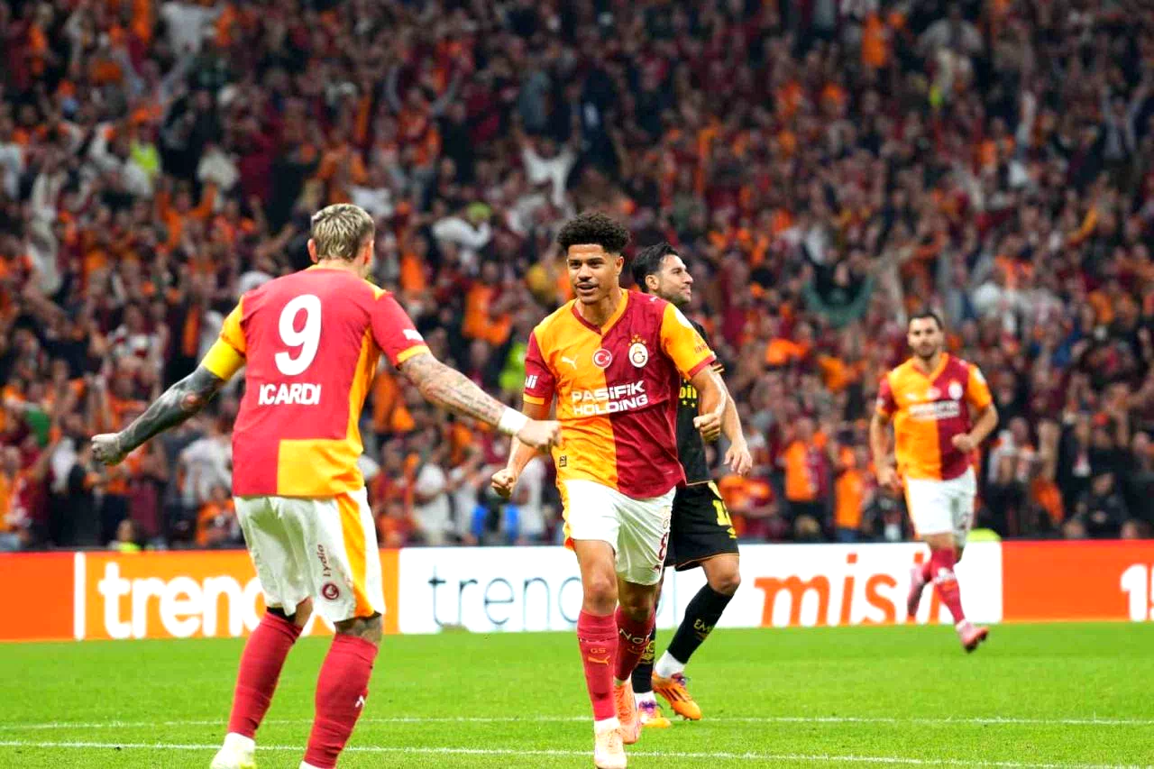 Gabriel Sara’nın bu sezonki ilk gol sevinci
