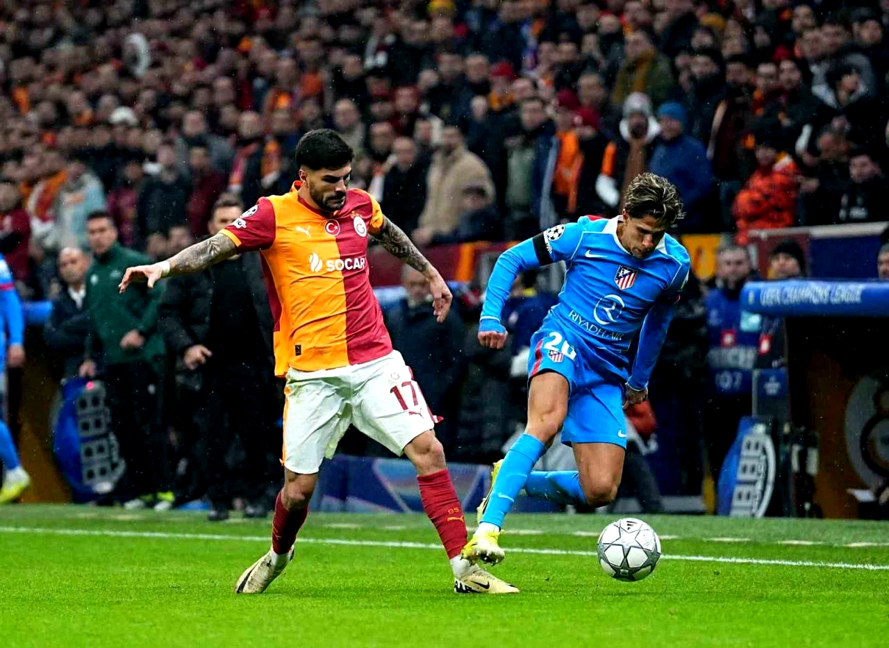 Galatasaray, Atletico Madrid ile 3. kez berabere kaldı