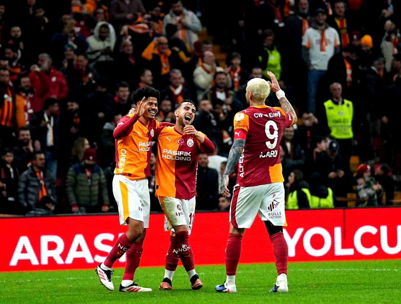 Galatasaray’dan ligde üst üste 3. galibiyet