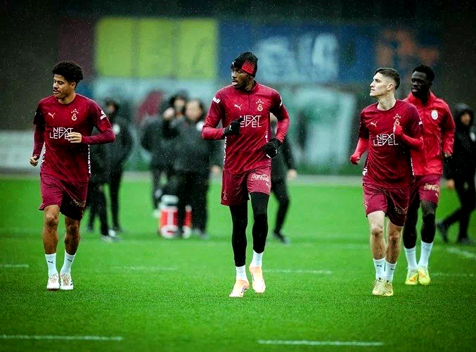 Galatasaray, Fenerbahçe derbisi hazırlıklarına devam etti