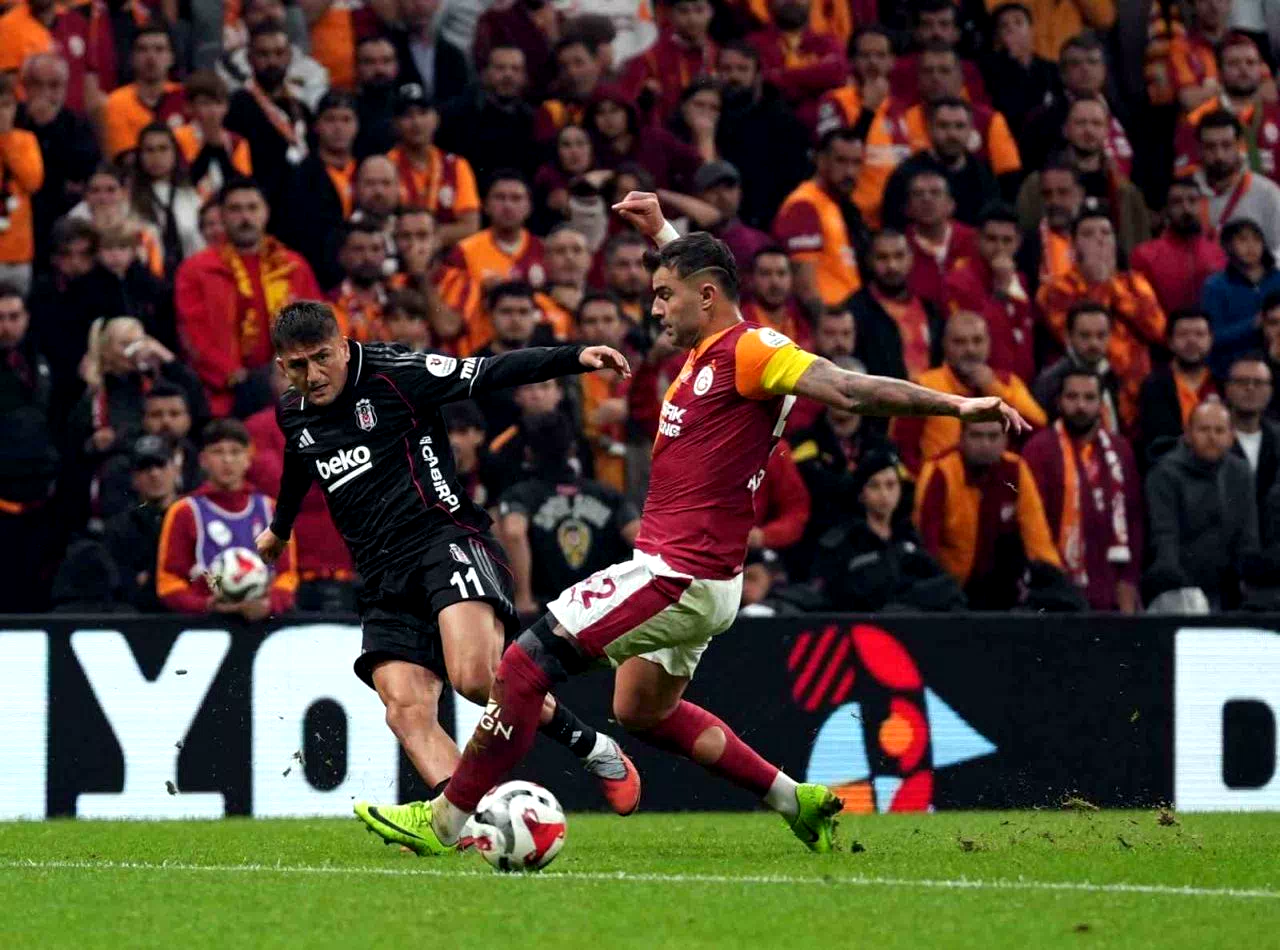 Galatasaray ile Beşiktaş, 11 maç sonra berabere kaldı