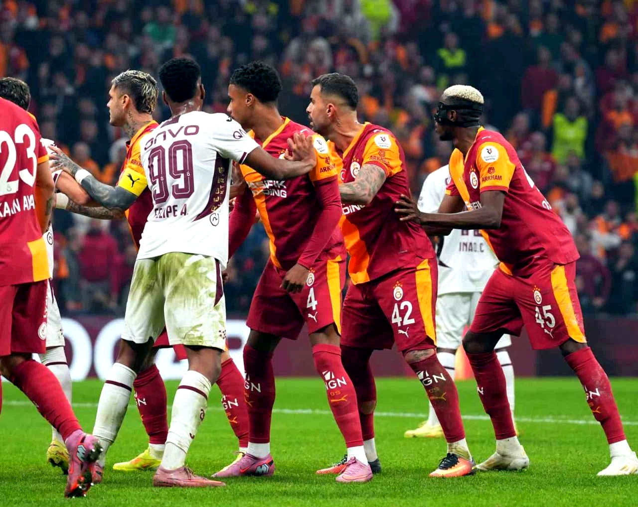 Galatasaray’ın, Trabzonspor’a karşı galibiyet serisi sona erdi