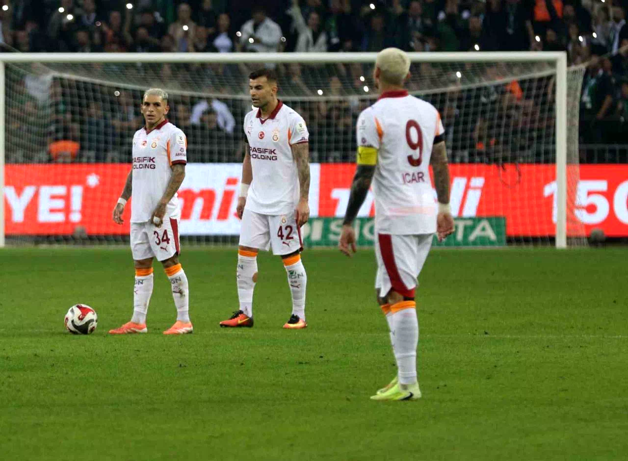 Galatasaray, Süper Lig’de 19 maç sonra mağlup oldu