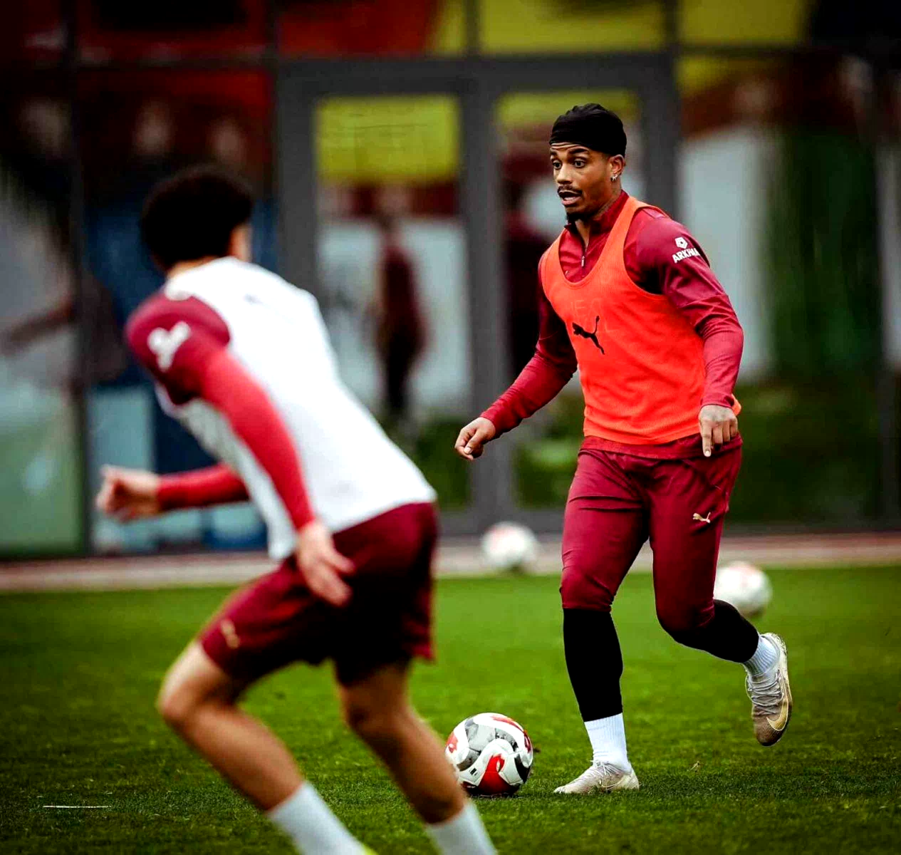 Galatasaray, Trabzonspor maçı hazırlıklarını sürdürdü