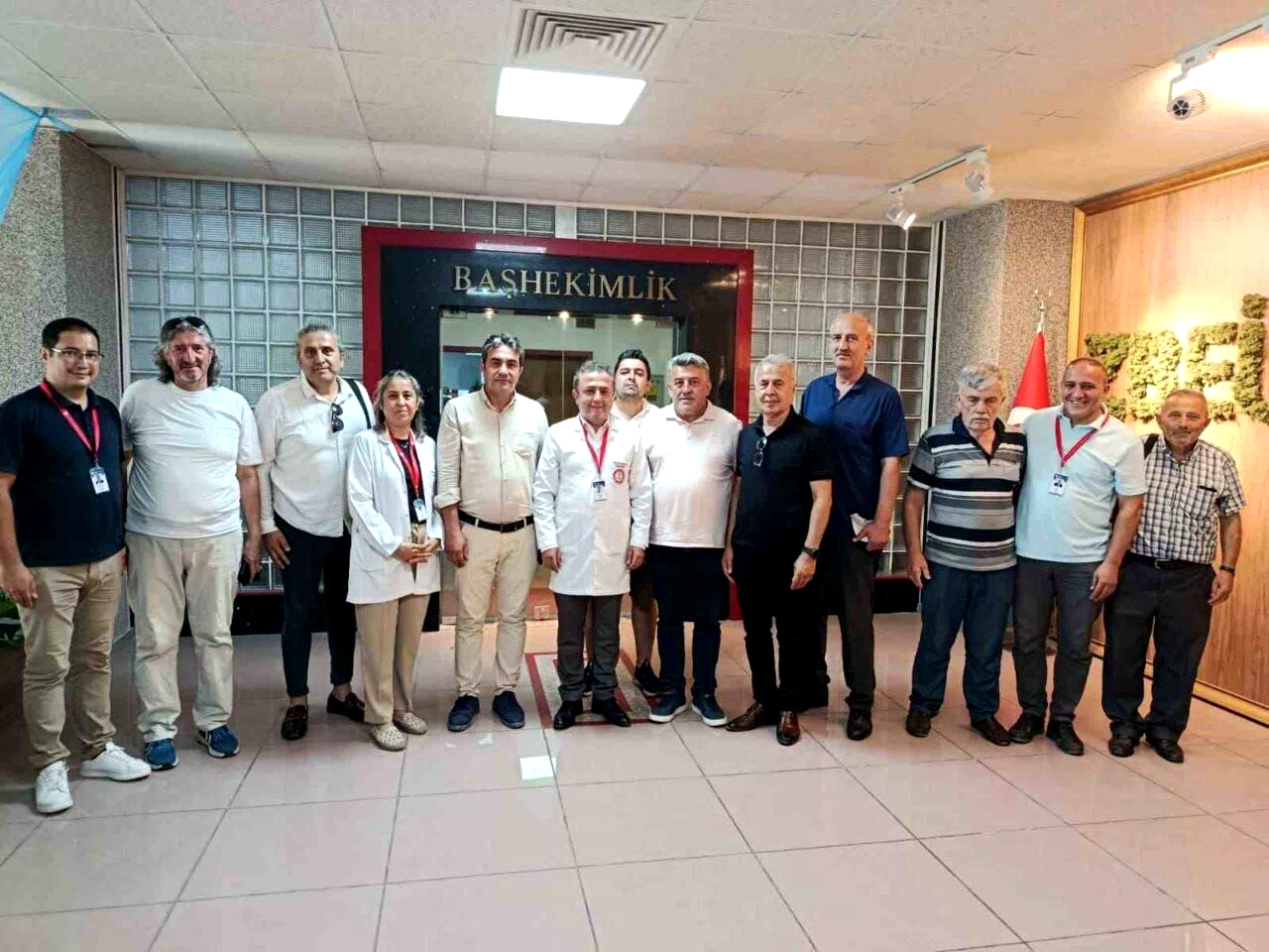 Gazeteciler BEUN Hastanesi’nde sağlık taramasından geçti