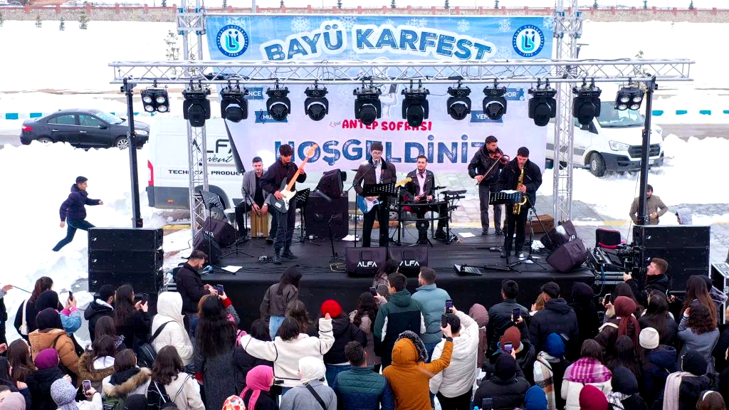 Gaziantep Sofrası Sponsorluğundaki BAYÜ KarFest Coşkuyla Tamamlandı