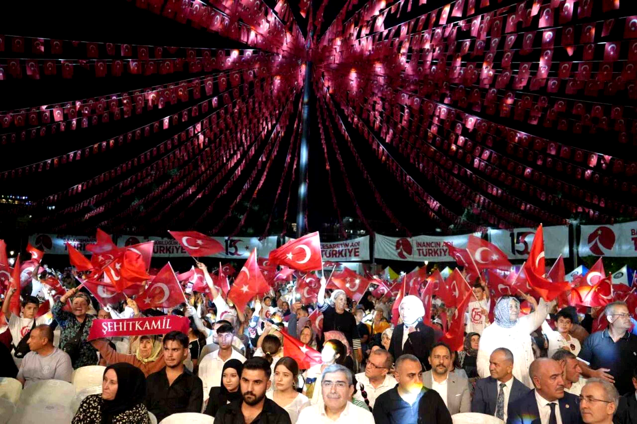 Gaziantep’te “15 Temmuz Demokrasi ve Milli Birlik Günü” anma programı