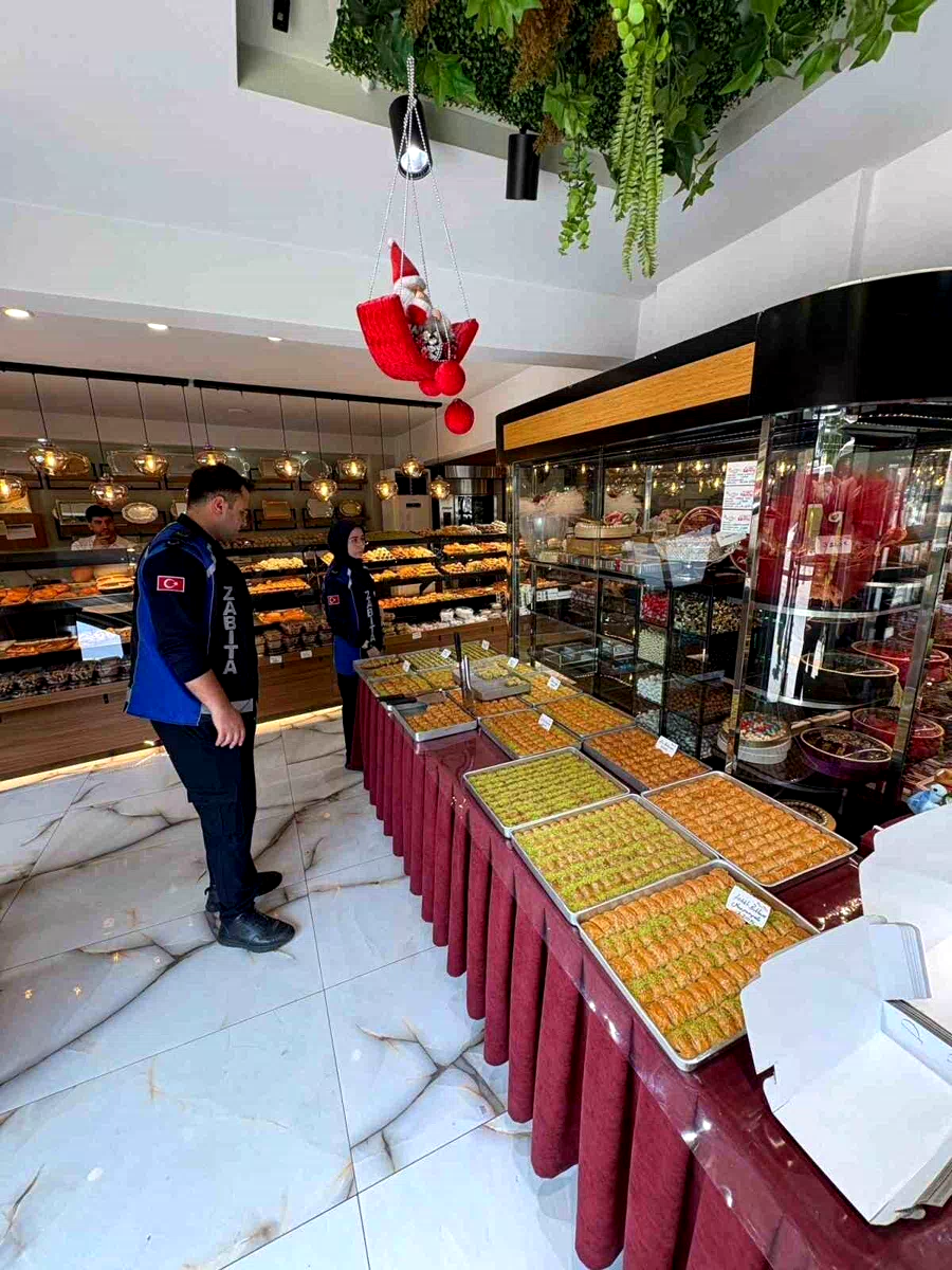 Gebze’de zabıtadan bayram denetimi
