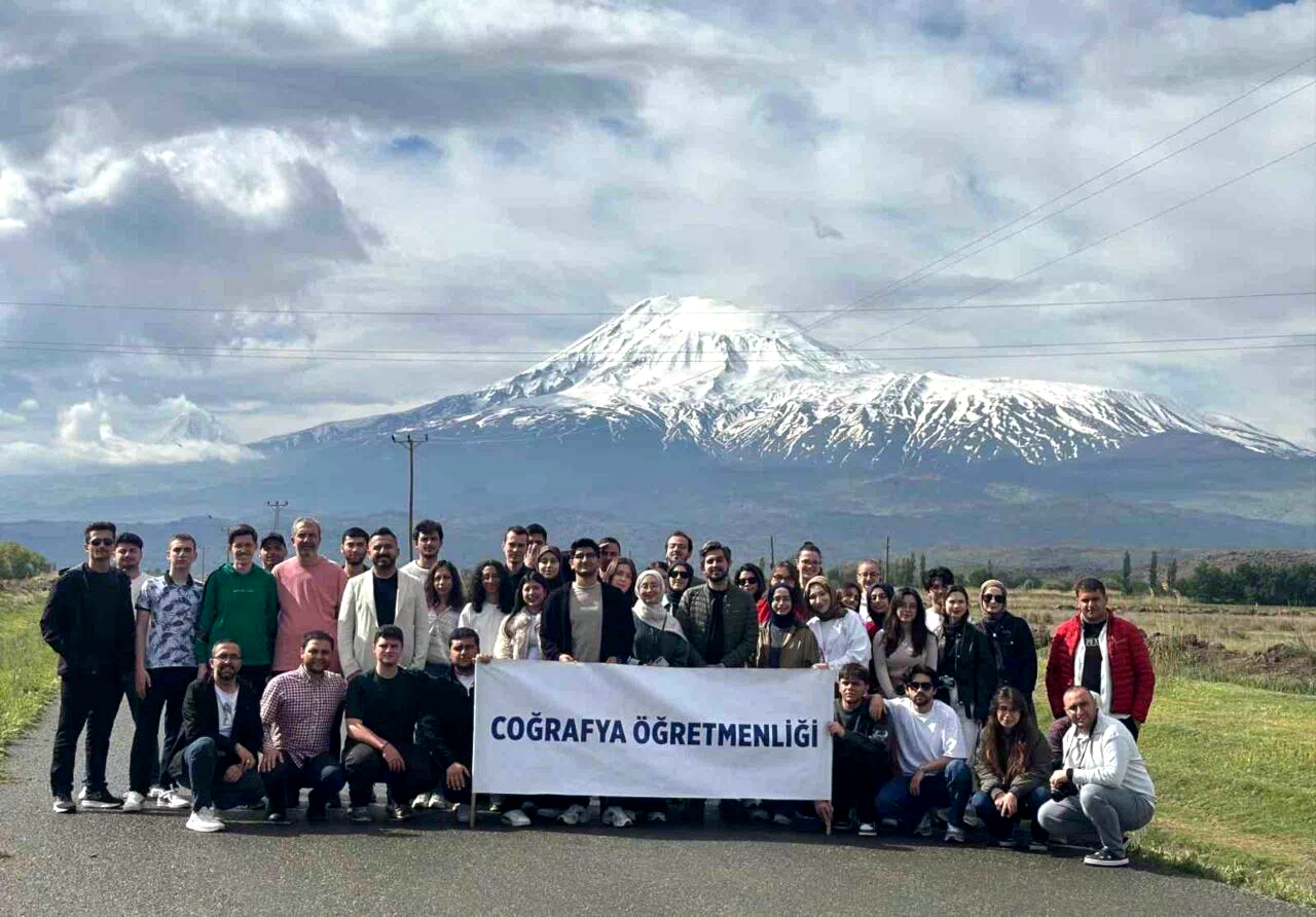 Geleceğin coğrafya öğretmenlerinden Kuzeydoğu Anadolu’da saha araştırması