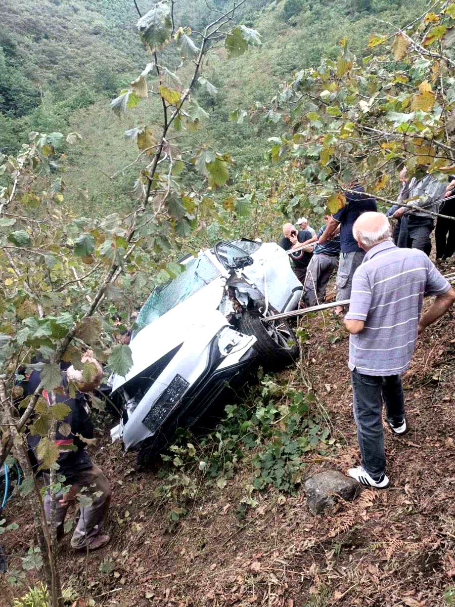 Giresun’da feci kaza: 1 ölü, 2 yaralı