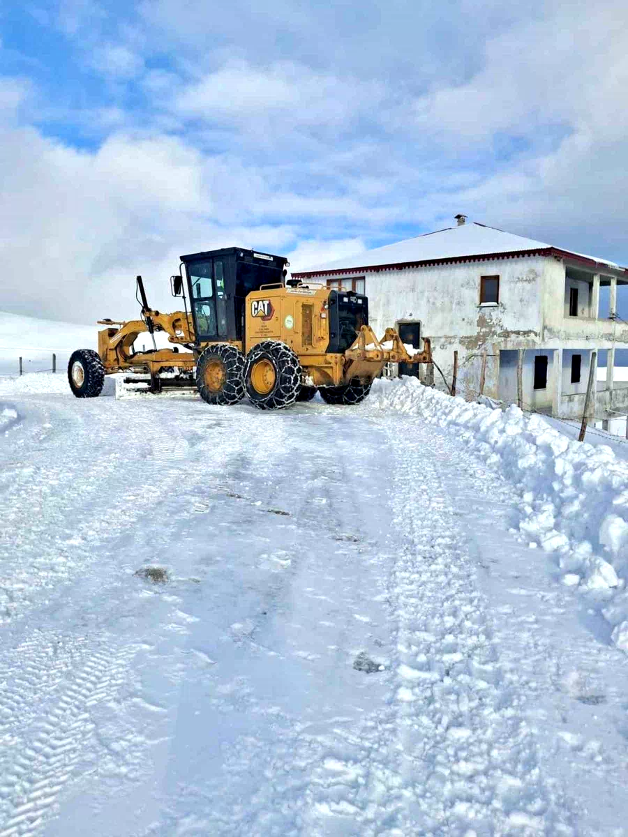 Giresun’da kar engeli: 39 köy yolu ulaşıma kapandı
