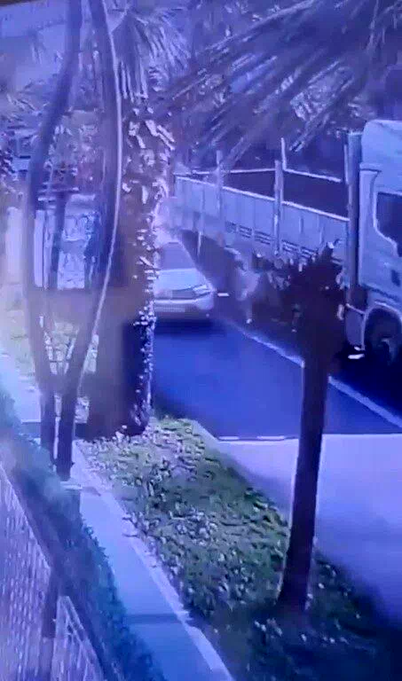 Giresun’da ölümle sonuçlanan kaza kamerada