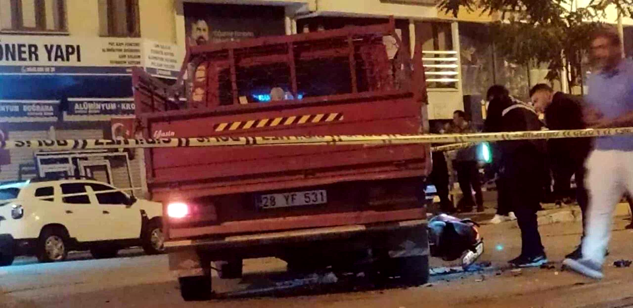 Giresun’da trafik kazası: 1 ölü