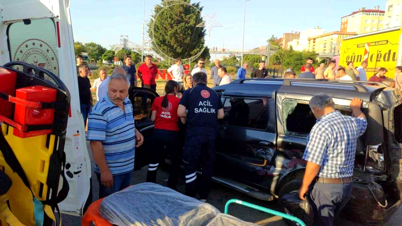 Giresun’da trafik kazası: 1 yaralı