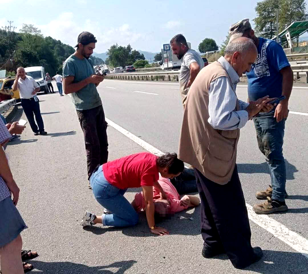 Görele’de aracın çarptığı genç hayatını kaybetti