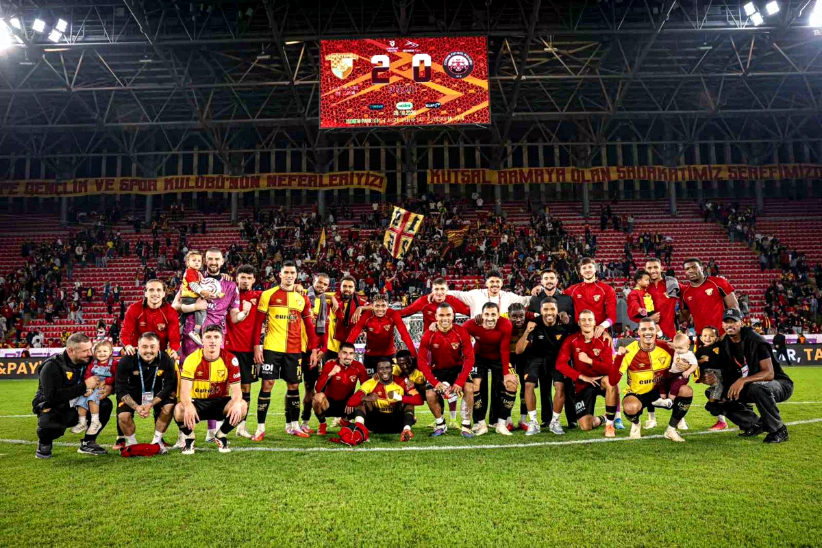 Göztepe’nin çıkışı sürüyor