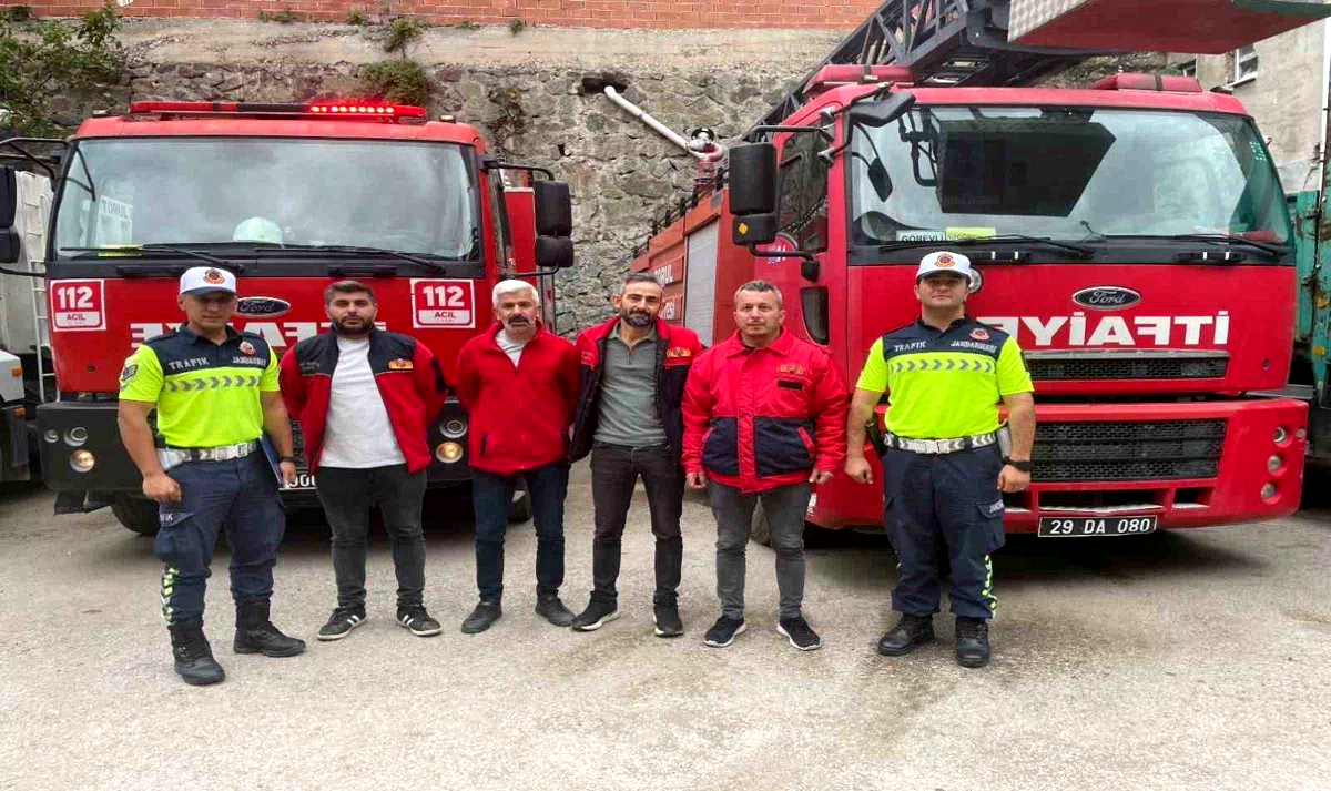 Gümüşhane’de 96 personele trafik eğitimi verildi