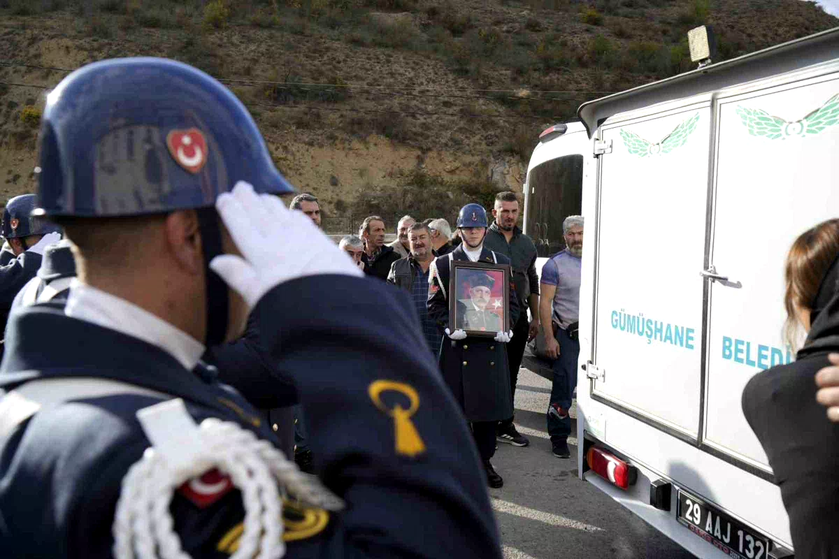 Gümüşhaneli Kıbrıs Gazisi son yolculuğuna uğurlandı