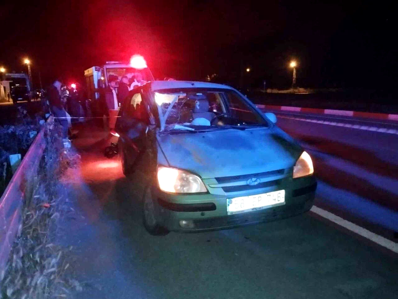 Hac ziyaretine giderken kaza: 1 ölü, 3 yaralı