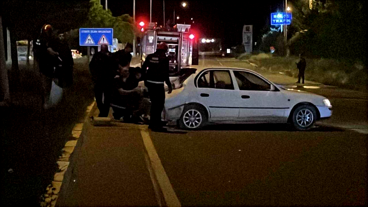 Havalimanı yolunda kaza, 5 kişi yaralandı