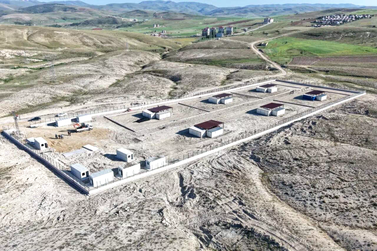 Hayvan Bakım Evi ve Doğal Yaşam Alanı inşaatında sona gelindi