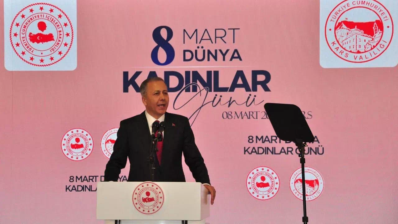 İçişleri Bakanı Yerlikaya, "Kadınlara kalkan el, tüm insanlığa kalkmış demektir"