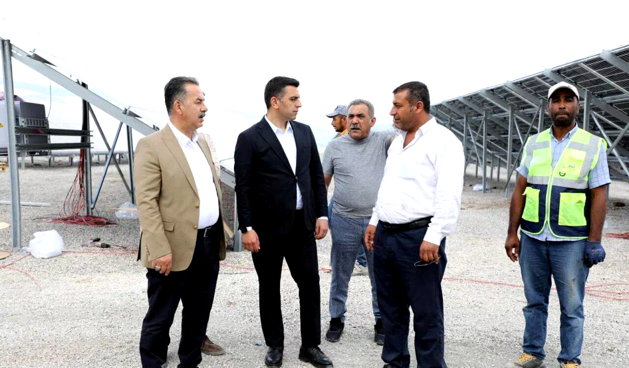 İl Genel Meclisi üyeleri, Çatalarmut GES sahasında incelemelerde bulundu