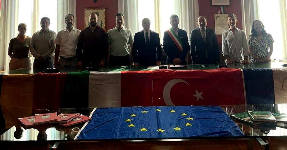 IMPACT HUB projesi kapsamında İtalya’da uluslararası iş birliği temasları gerçekleştirildi
