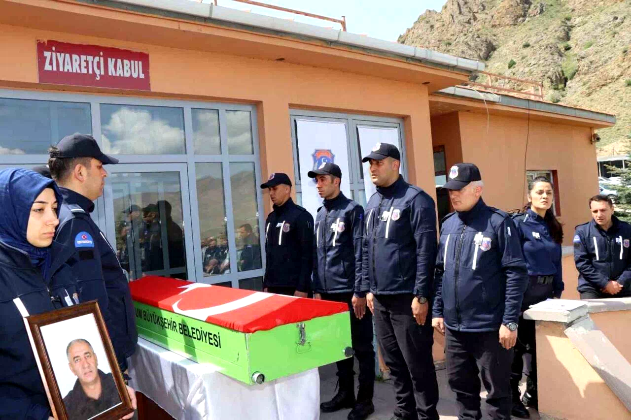İnfaz ve koruma memuruna hüzünlü veda