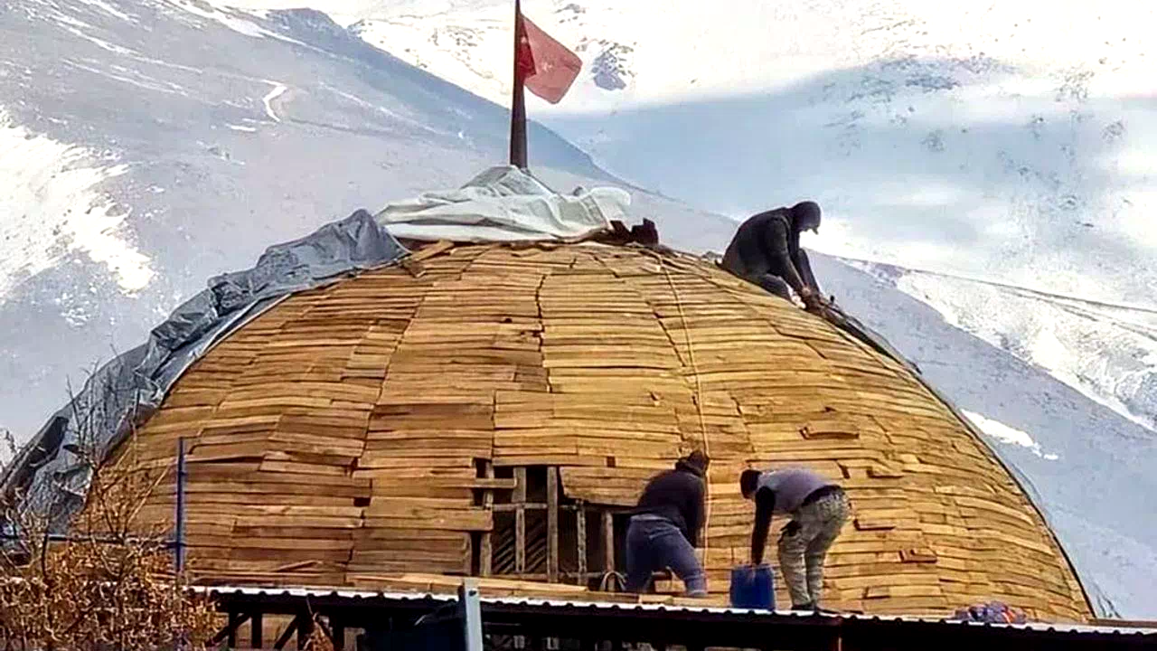 Isparta'da Ulu Cami'nin restorasyon çalışmaları devam ediyor