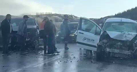 İspir’de trafik kazası: 4 yaralı