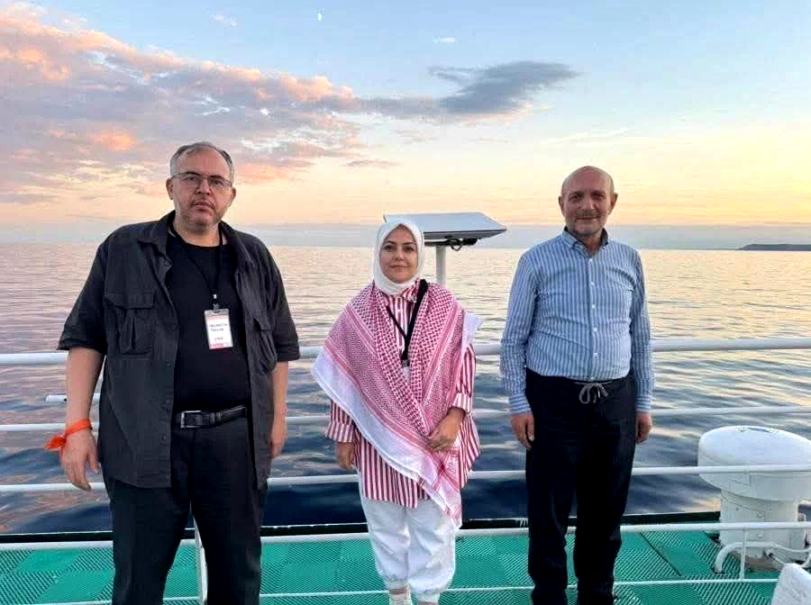 İsrail tarafından gözaltına alınan Milletvekili Sema Silkin Ün cezaevine götürüldü